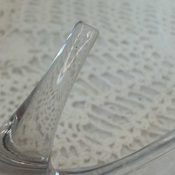 Bohemia 24% Lead Crystal Glass Slipper Princess Shoe Figurine 8” X 5" - Picture 8 of 11